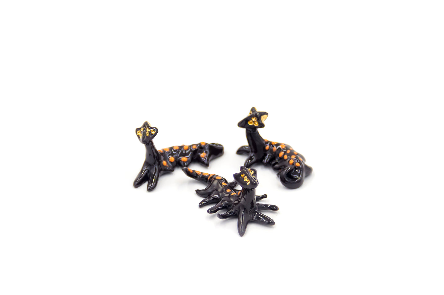 Werlingtin trujący porcelanowy ze złoceniem