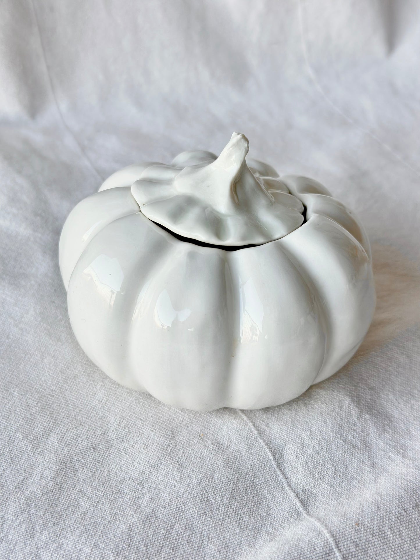 Dynia porcelanowa szkatułka