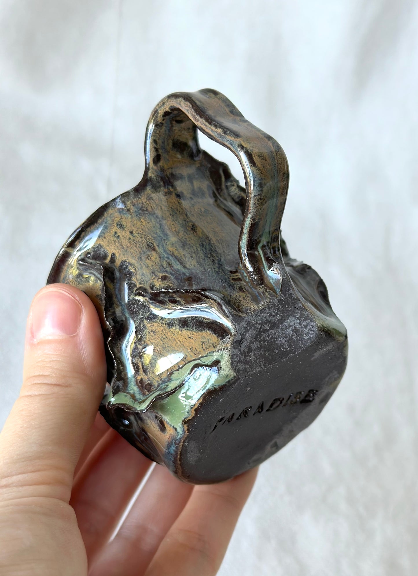 Kubek do espresso wyszczerbiony