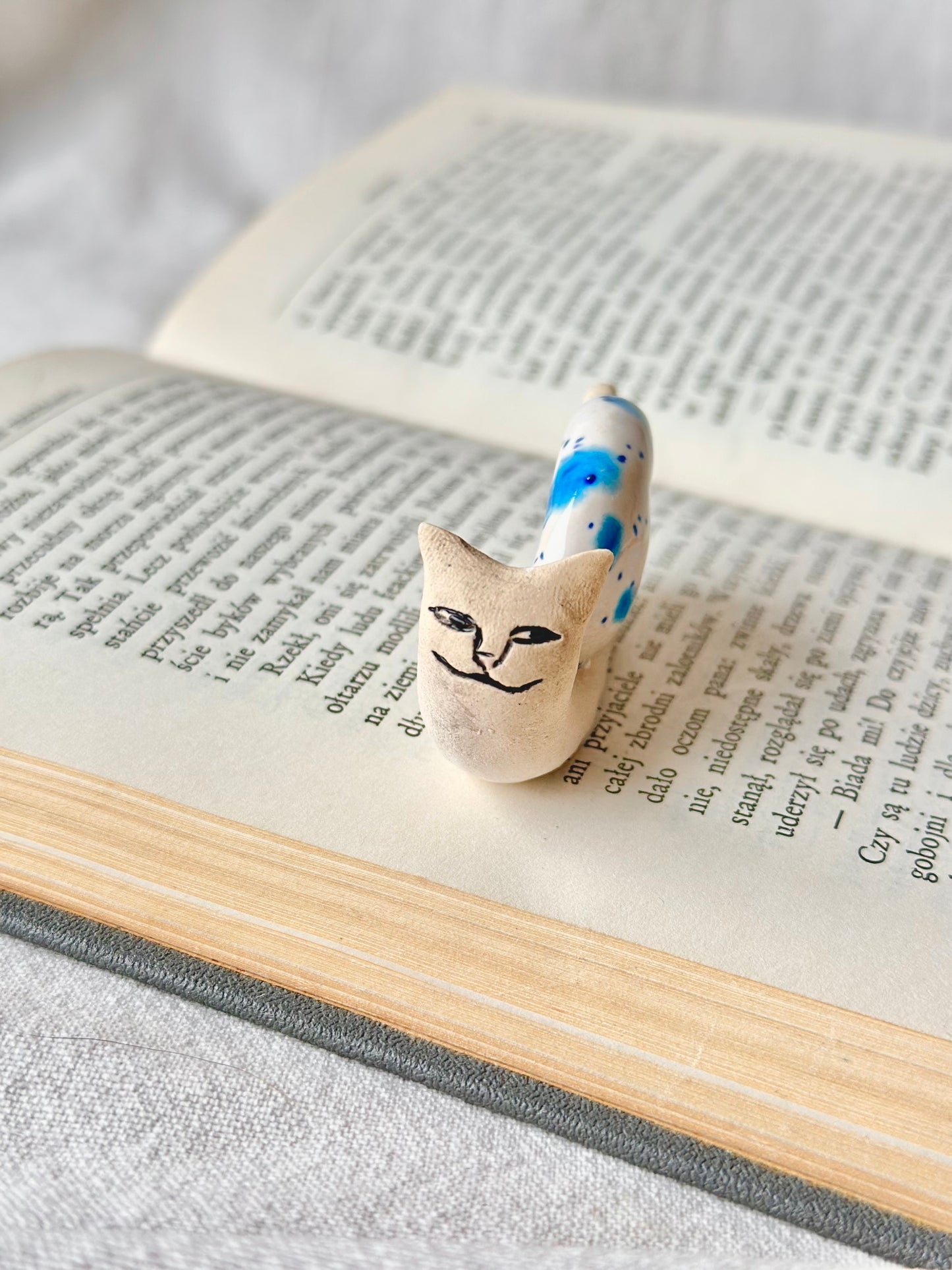 Figurka ceramiczna ślimakot