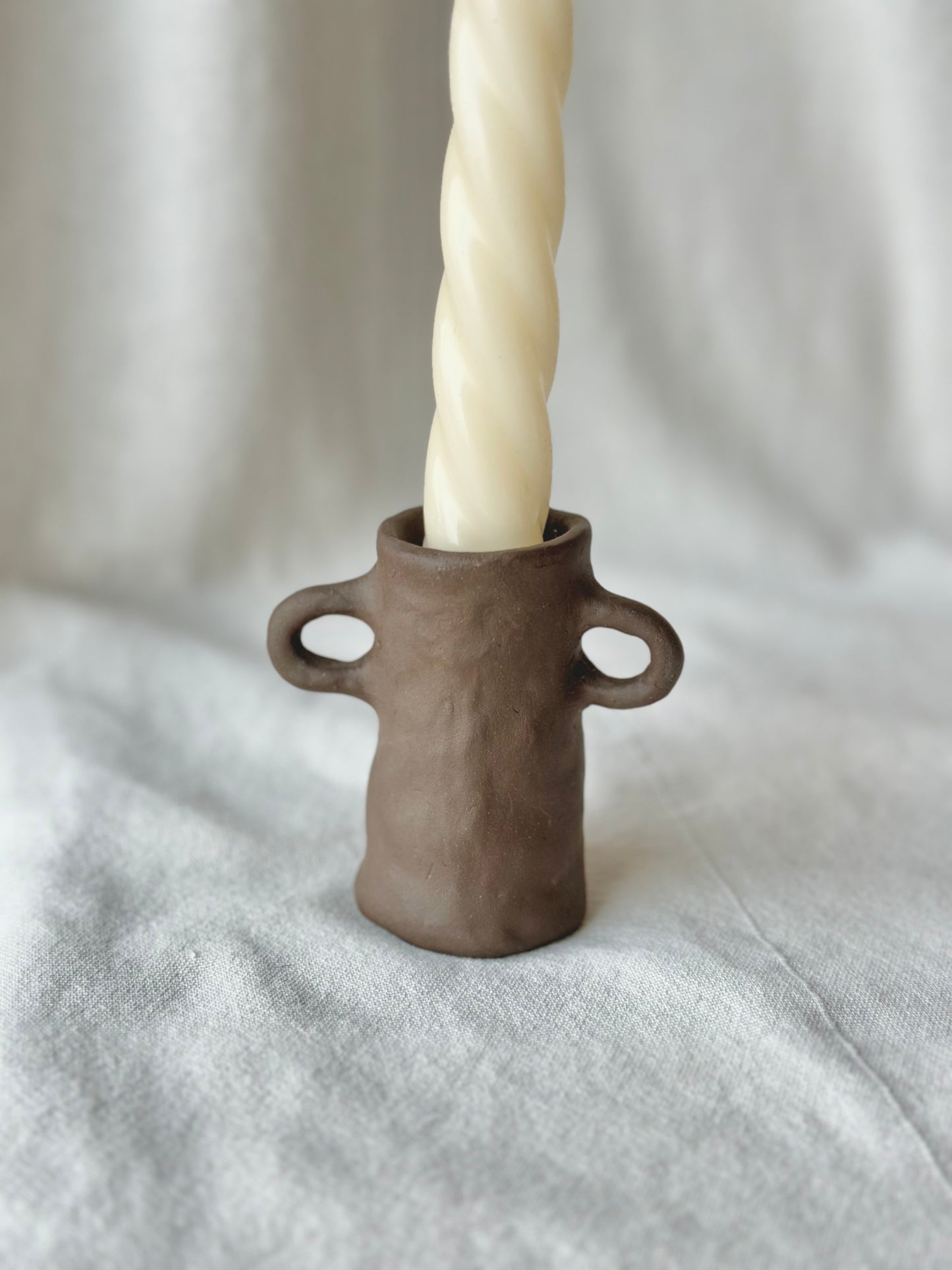 Wazonik/świecznik z korkiem