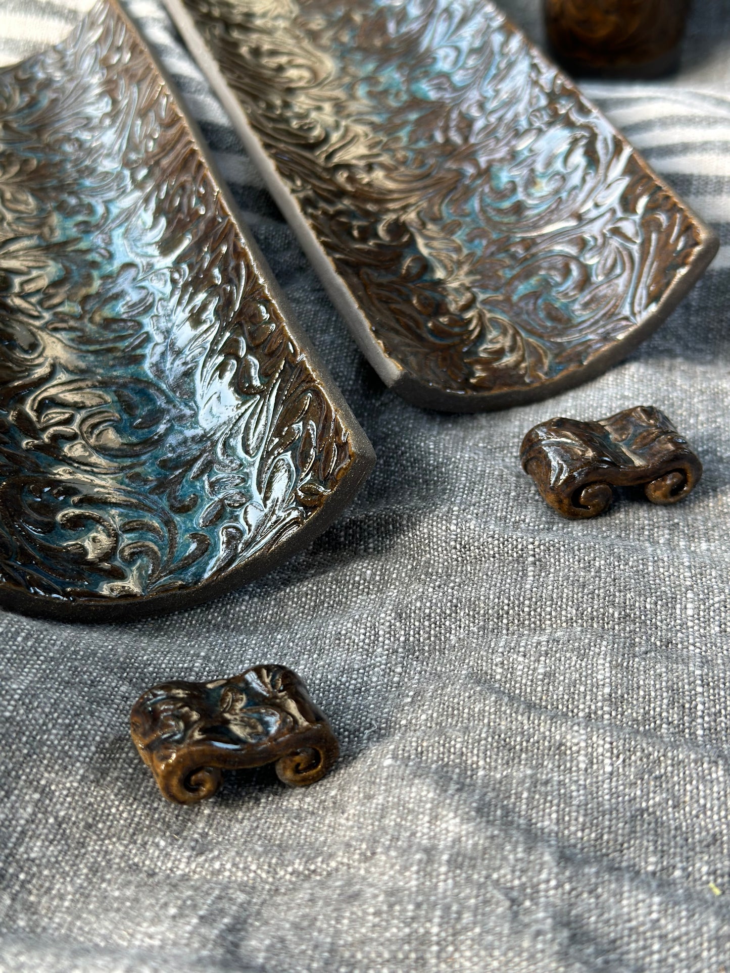 Service à sushi en céramique