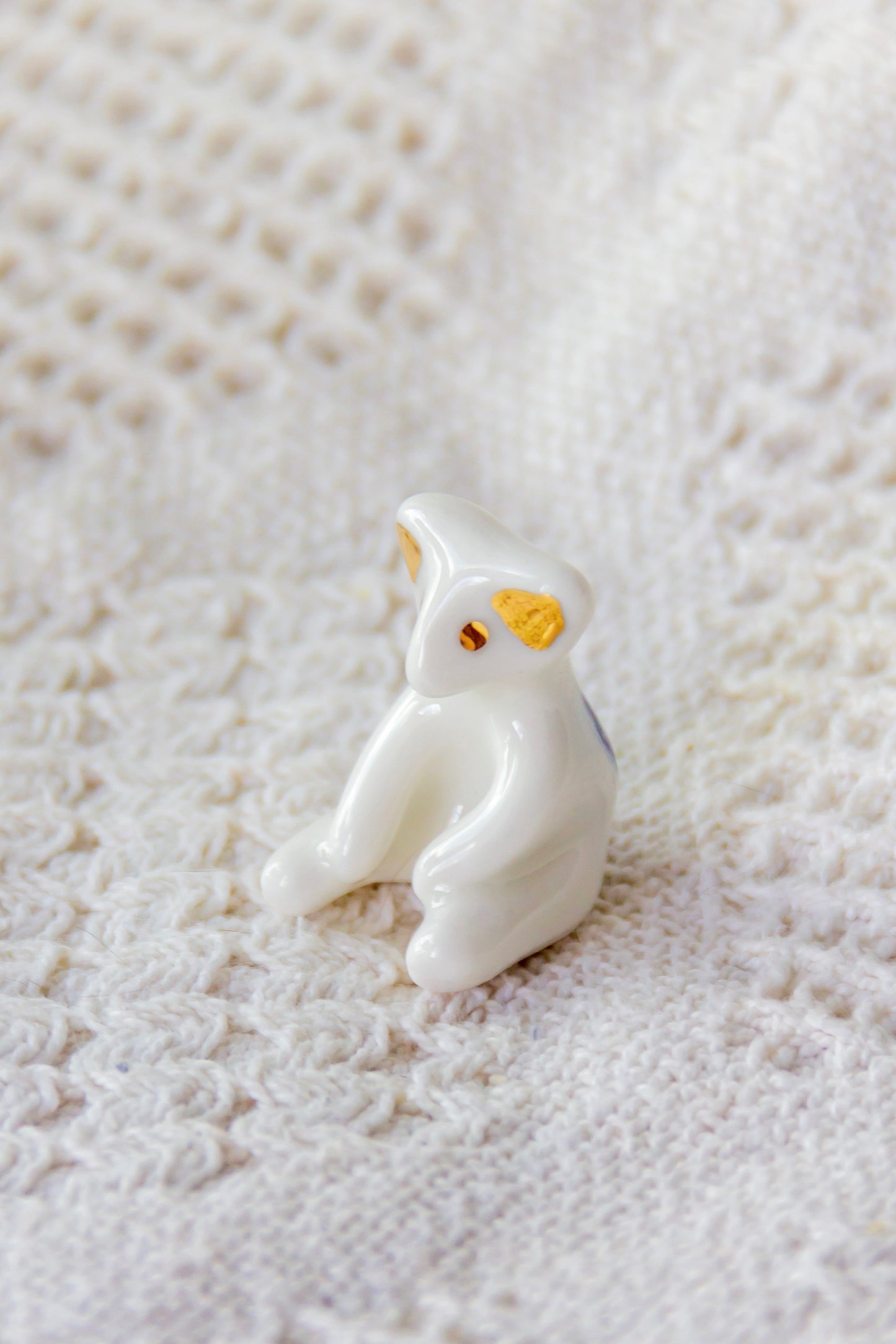 Werlingtin désir en porcelaine avec dorure