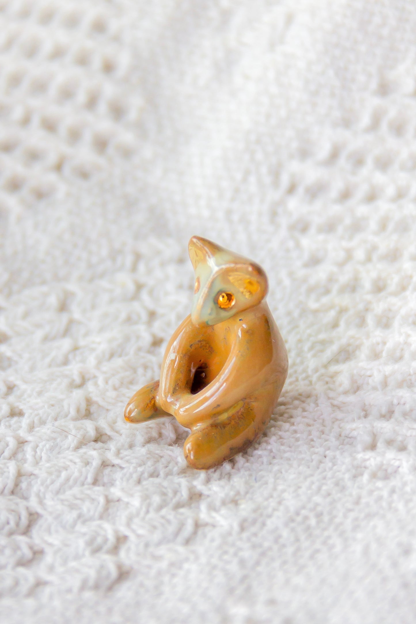 Grande Famille Werling, sculpture en porcelaine avec dorure