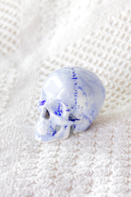 Czaszka porcelanowa mini