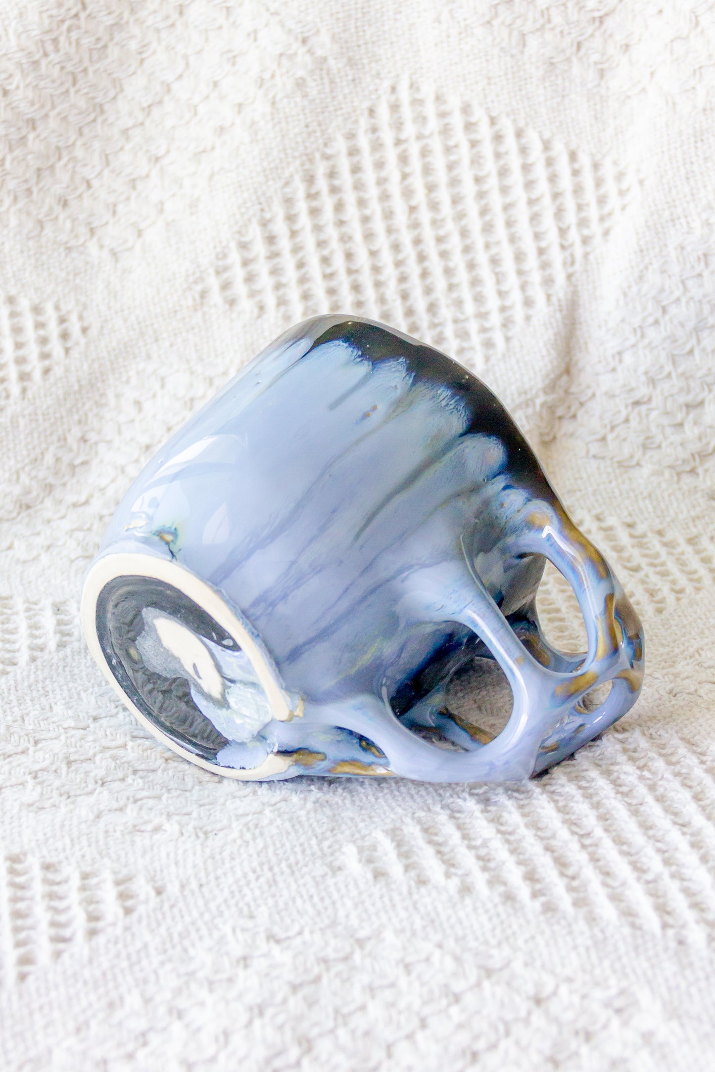 Mug en céramique, noir et marron