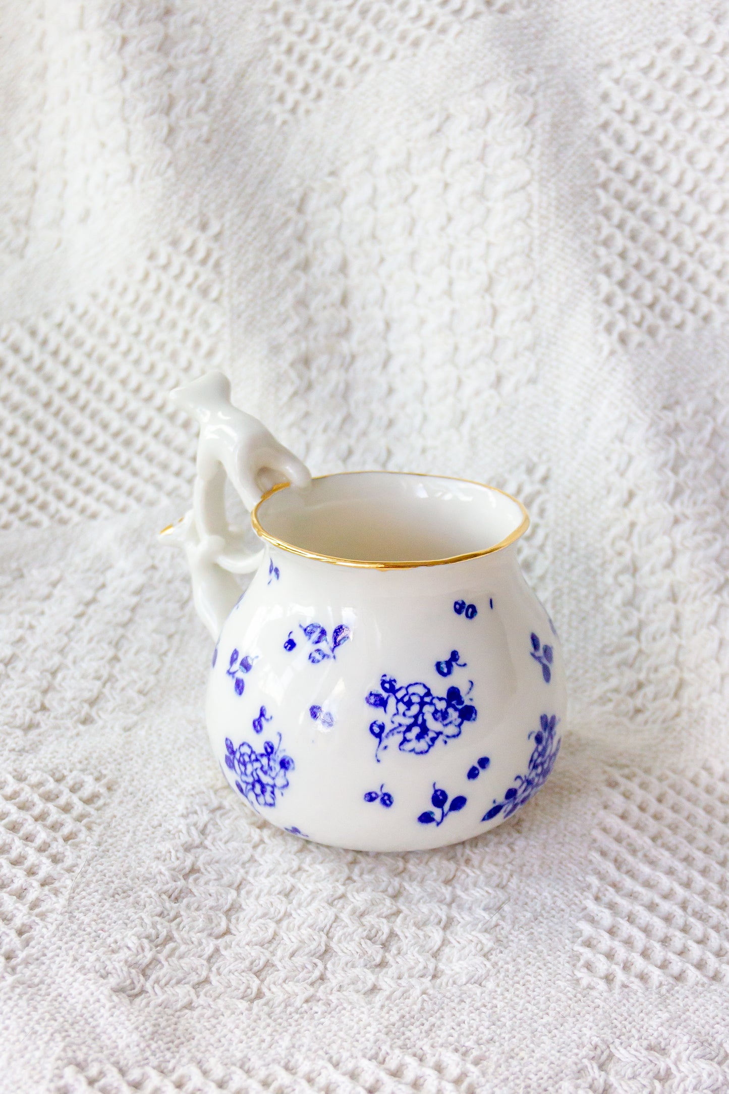 Kubek porcelanowy z werlingami