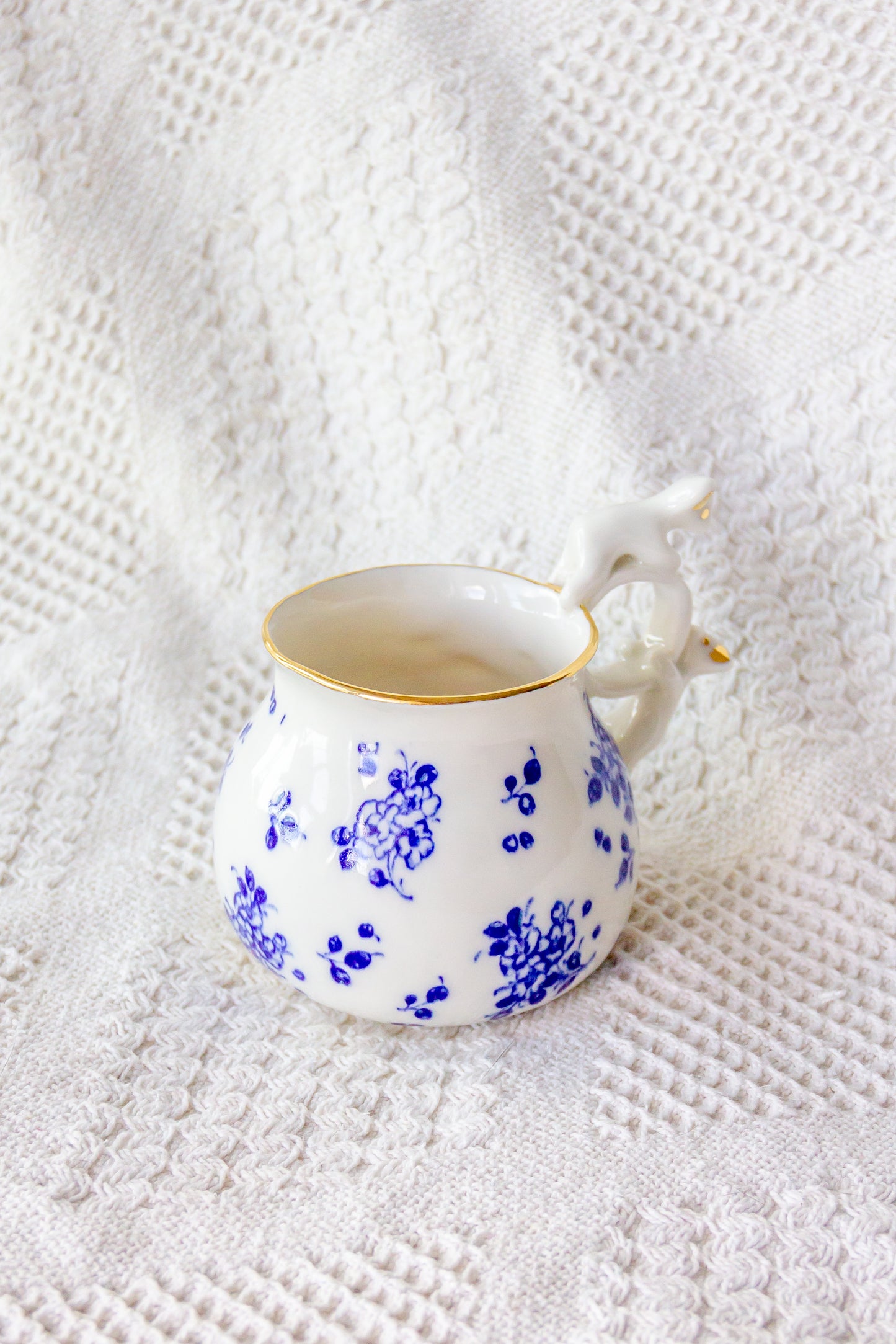 Kubek porcelanowy z werlingami