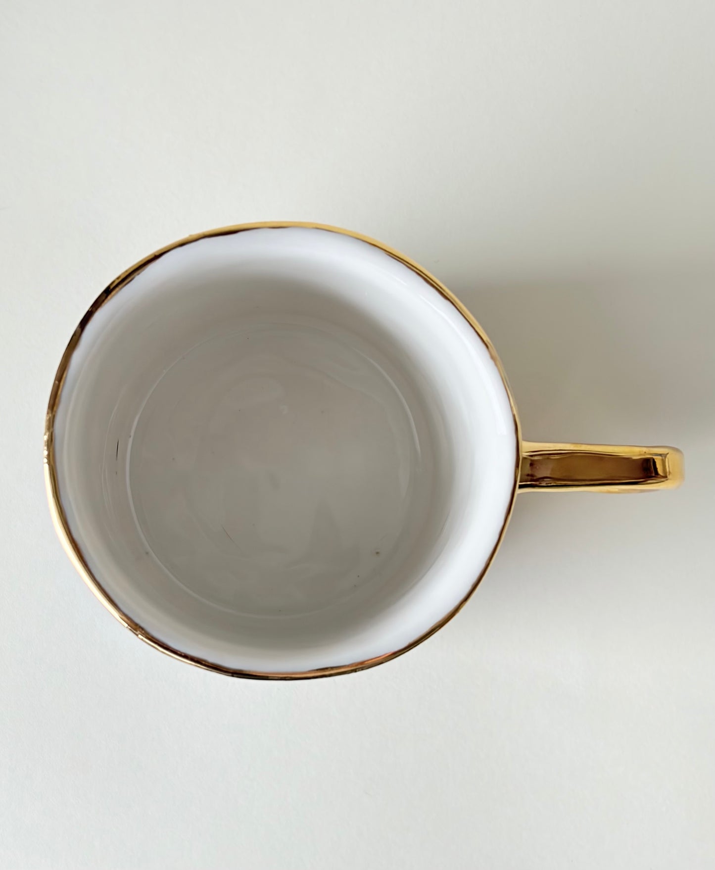 Kubek porcelanowy w romby