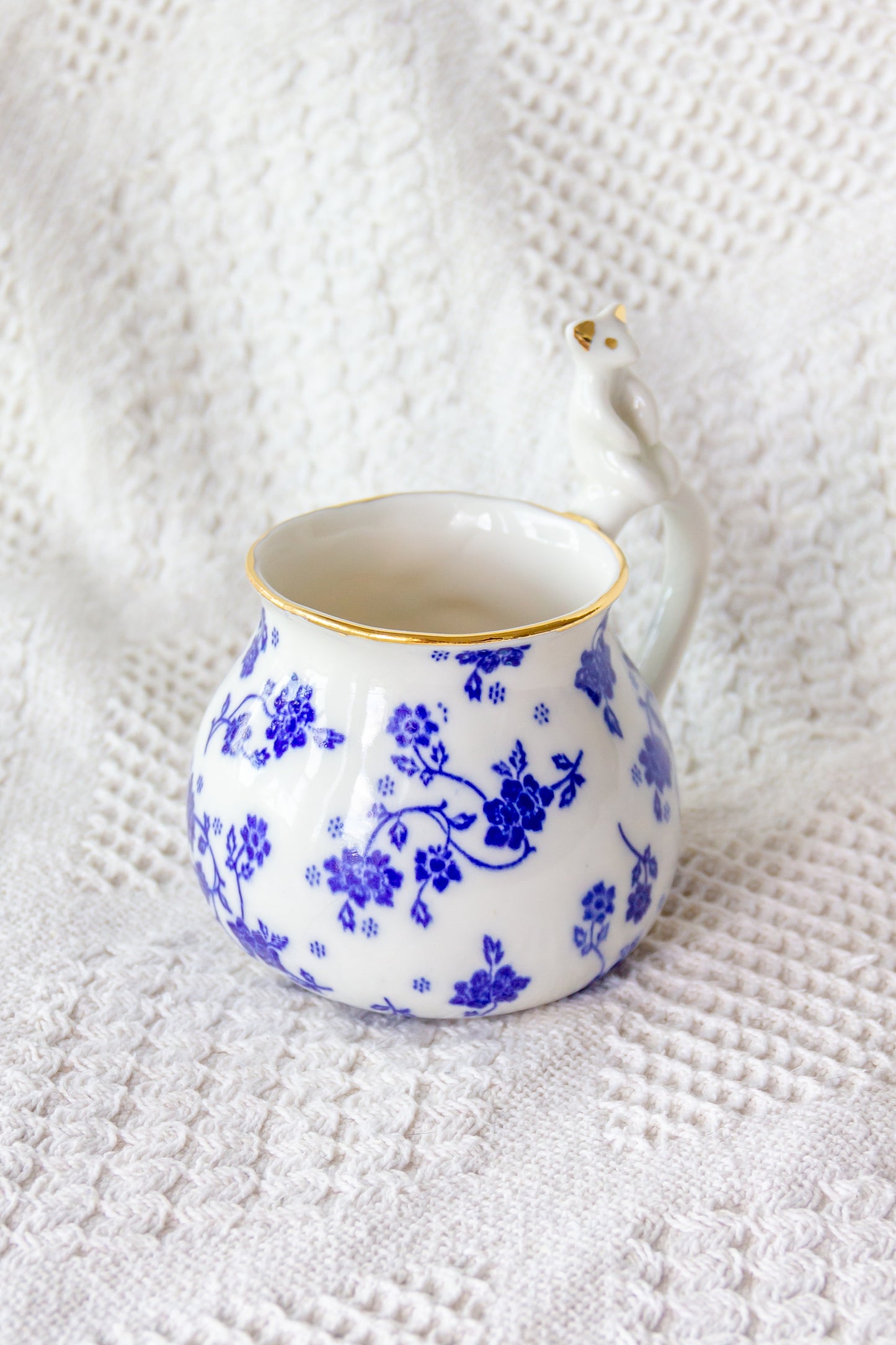 Kubek porcelanowy z werlingiem