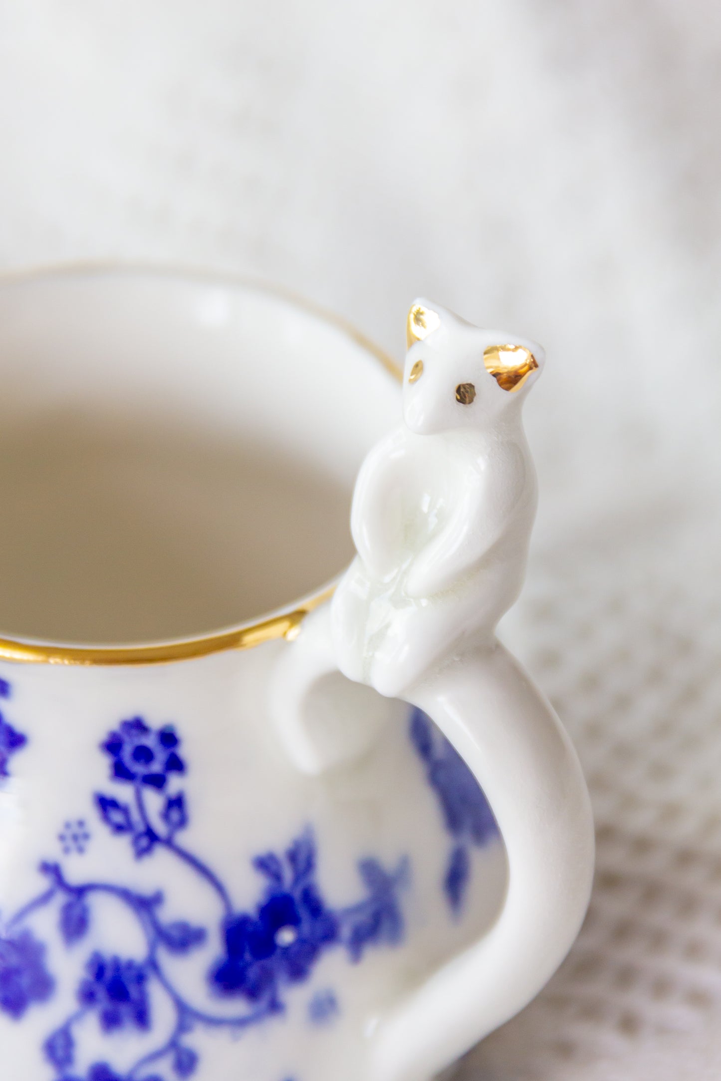 Kubek porcelanowy z werlingiem