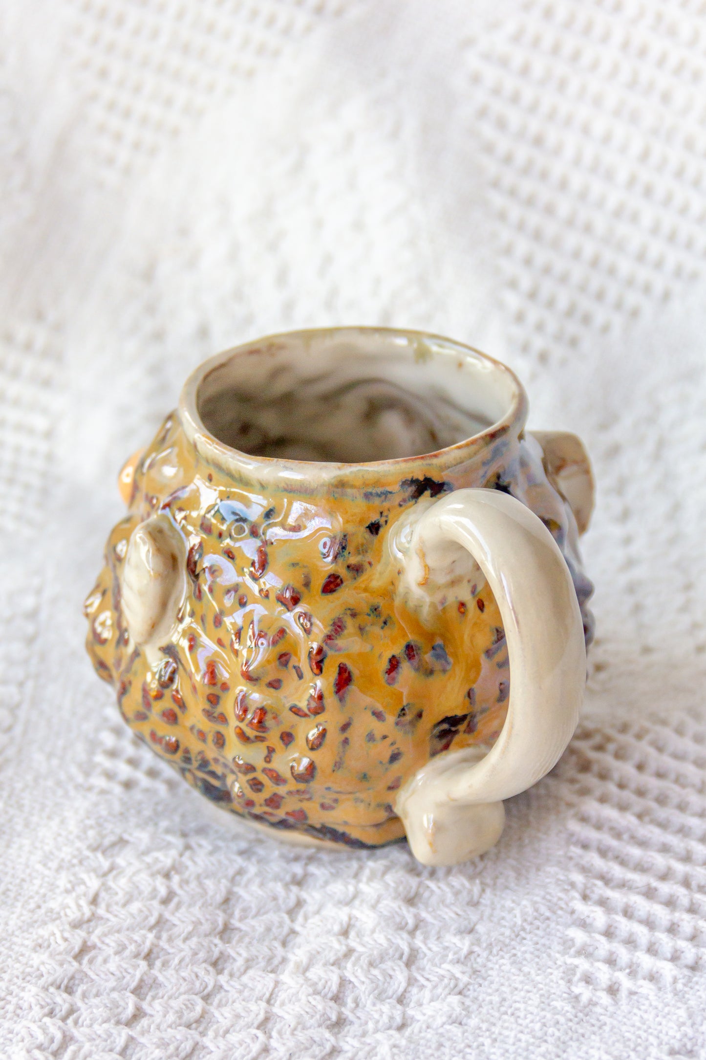 Mug en porcelaine avec werlings