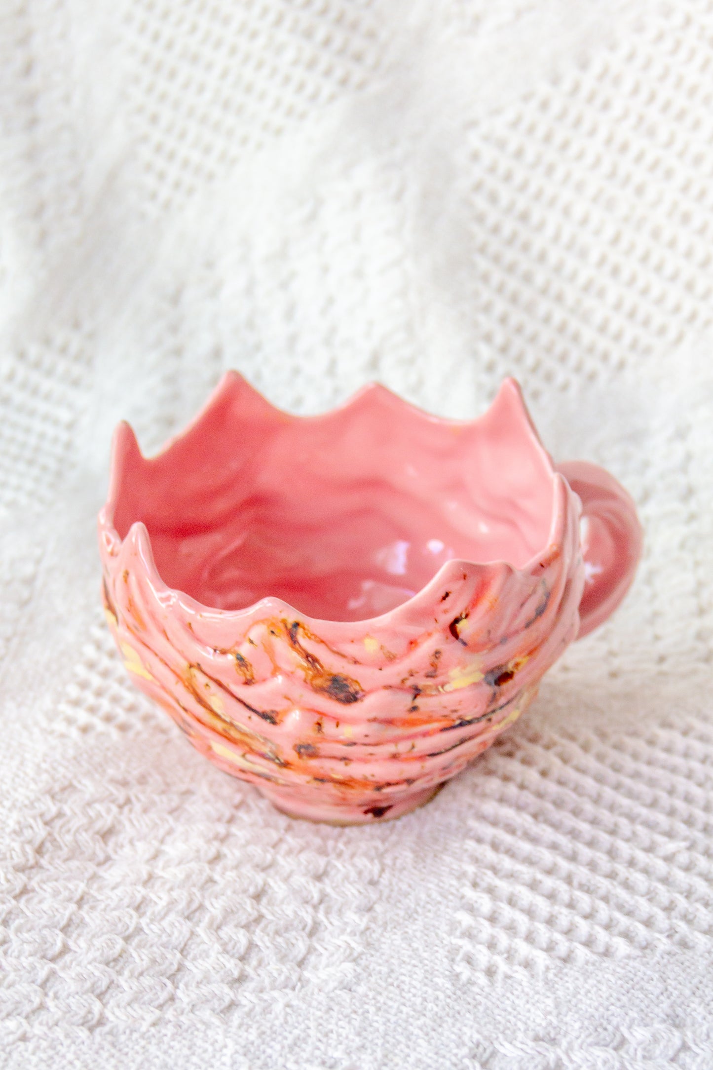 Mug en porcelaine avec werlings