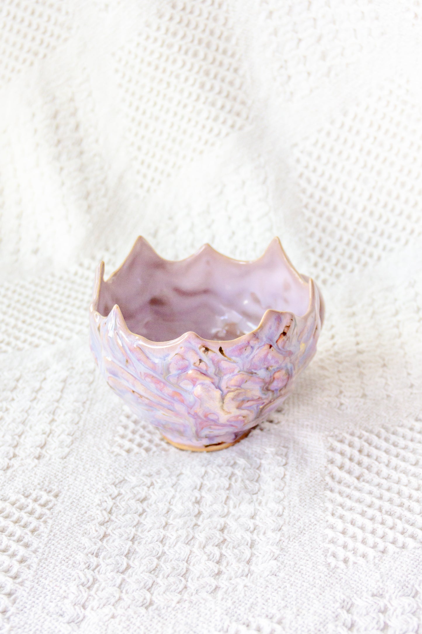 Kubek ceramiczny «Ogri» fioletowy