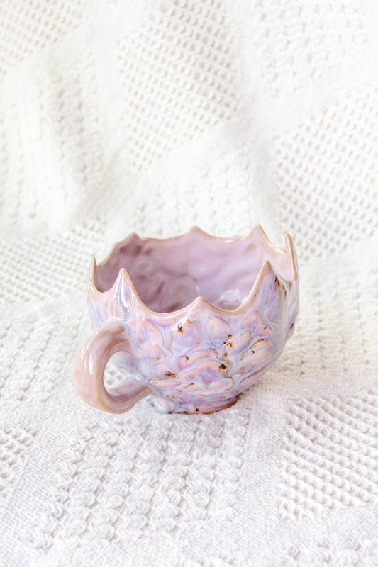 Kubek ceramiczny «Ogri» fioletowy