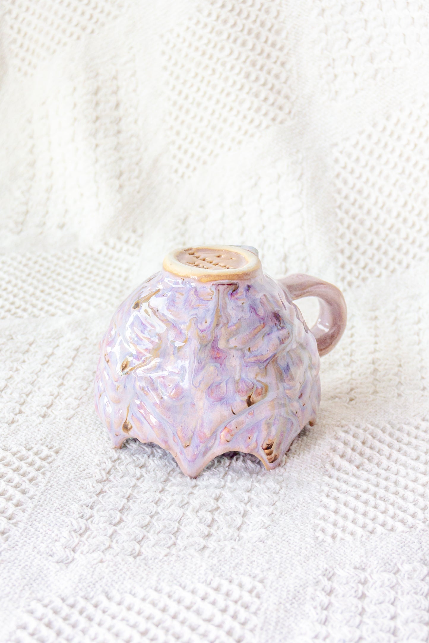 Kubek ceramiczny «Ogri» fioletowy