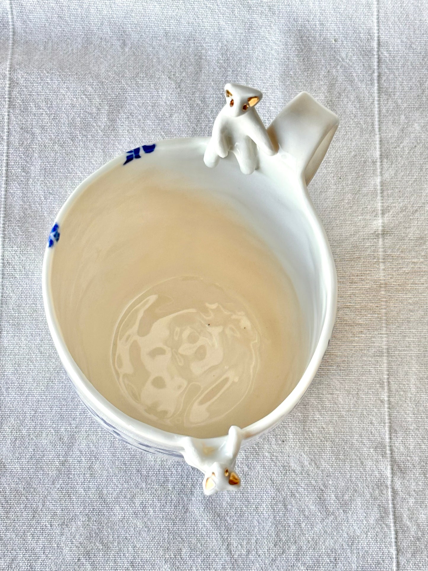 Kubek porcelanowy z werlingami