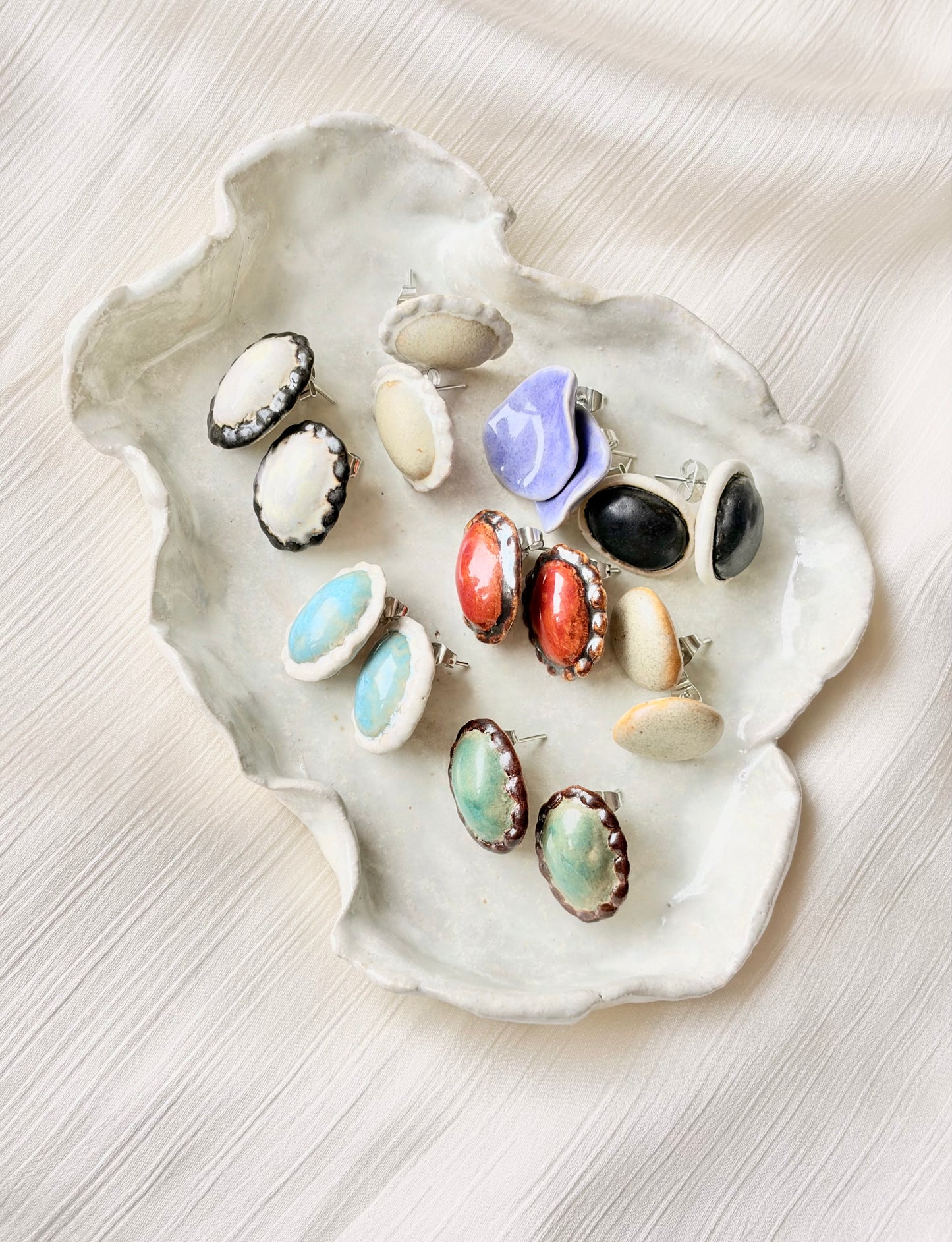 Kolczyki ceramiczne (sztyfty)