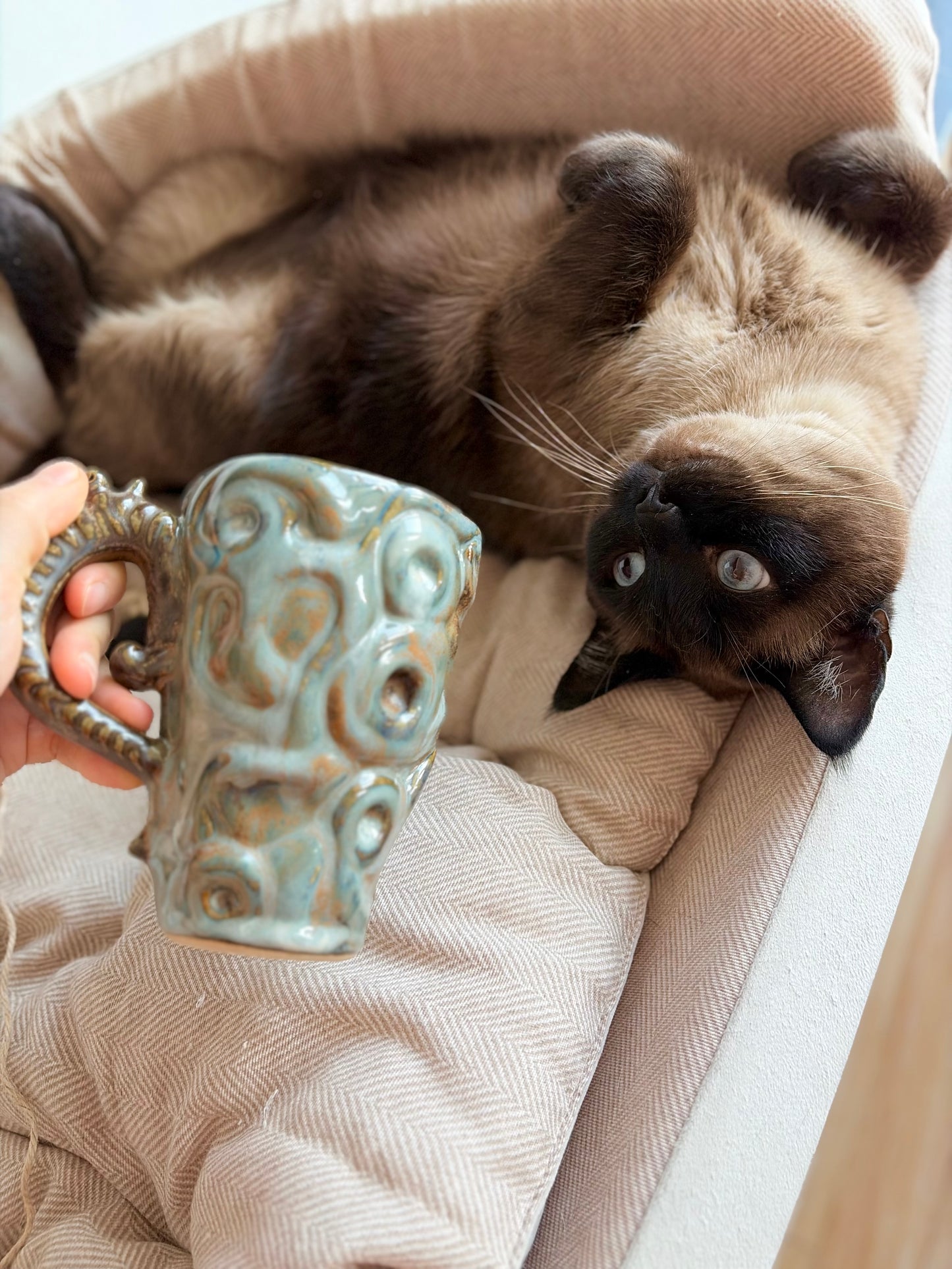 Mug en porcelaine avec werlings