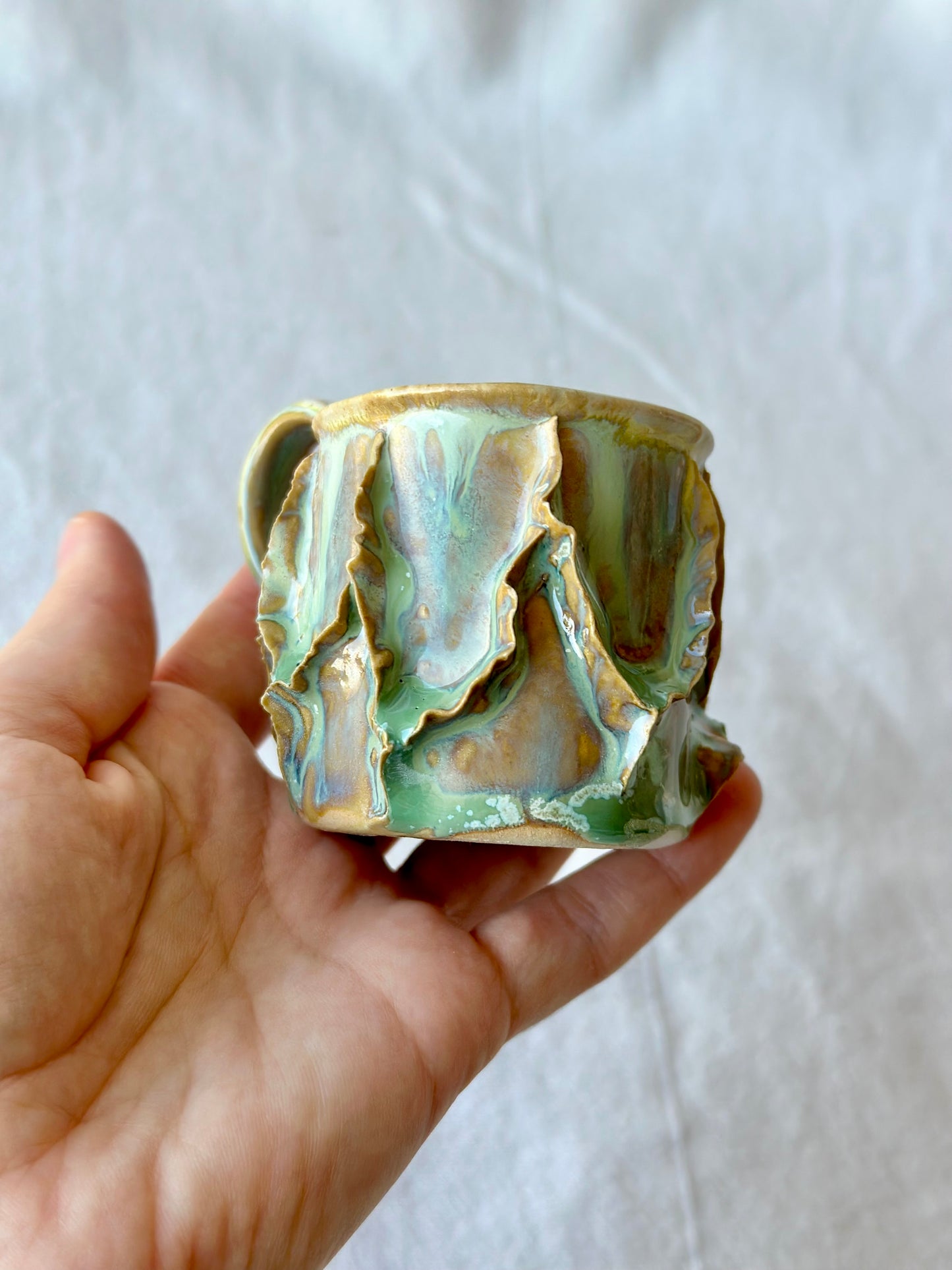 Kubek do espresso wyszczerbiony