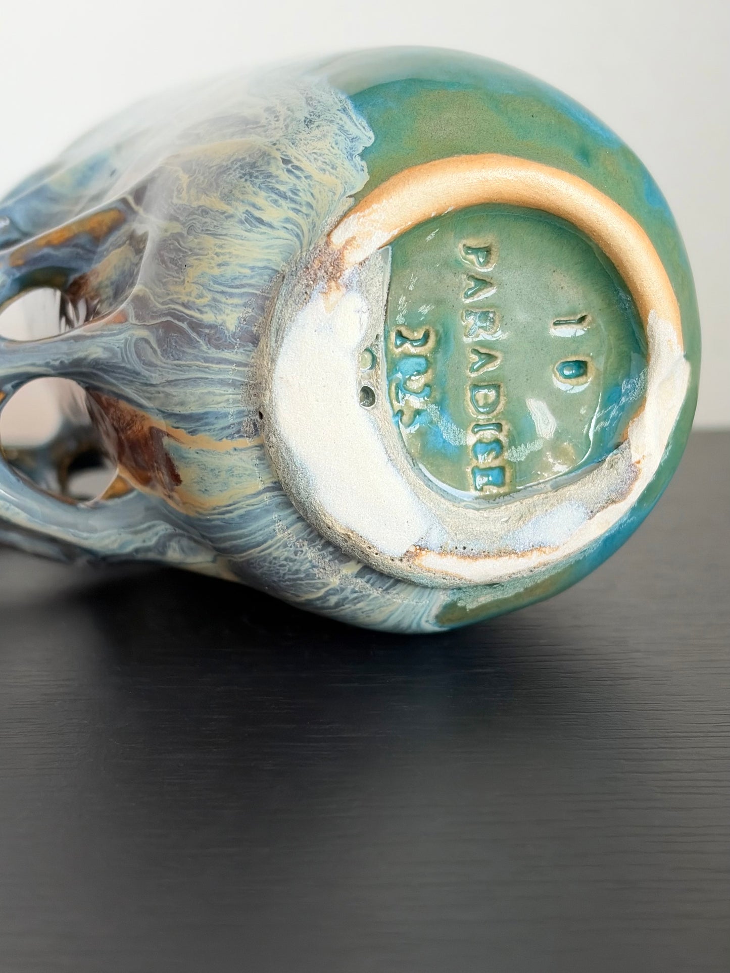 Kubek ceramiczny “Tripto” turkusowy