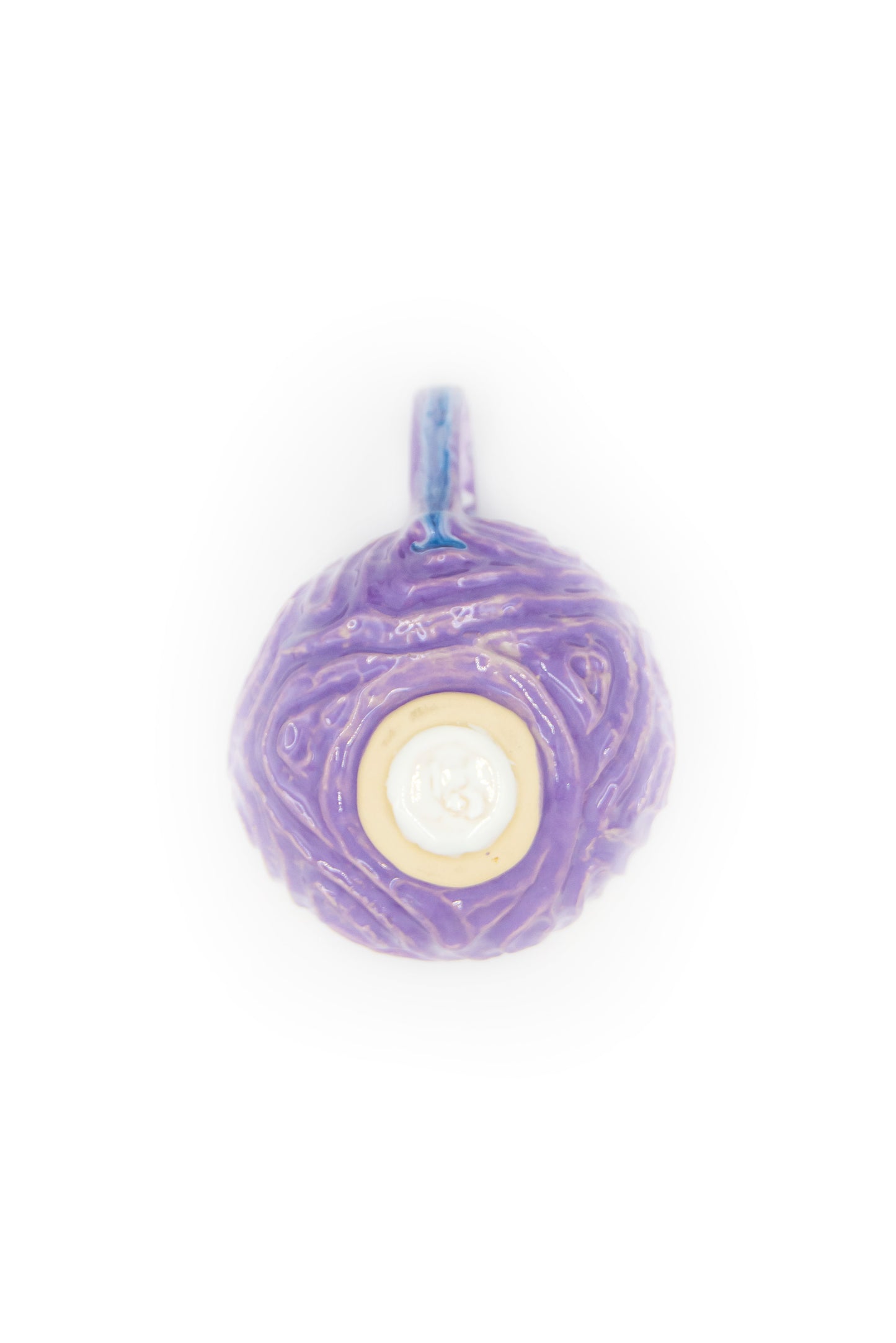 Kubek ceramiczny w kolorze fioletowym