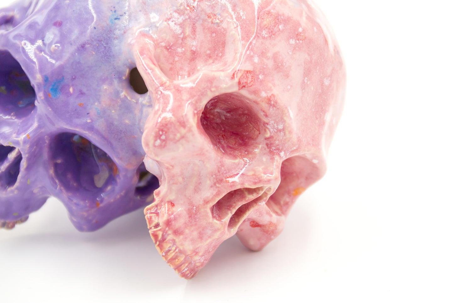 Czaszka ceramiczna podwójna