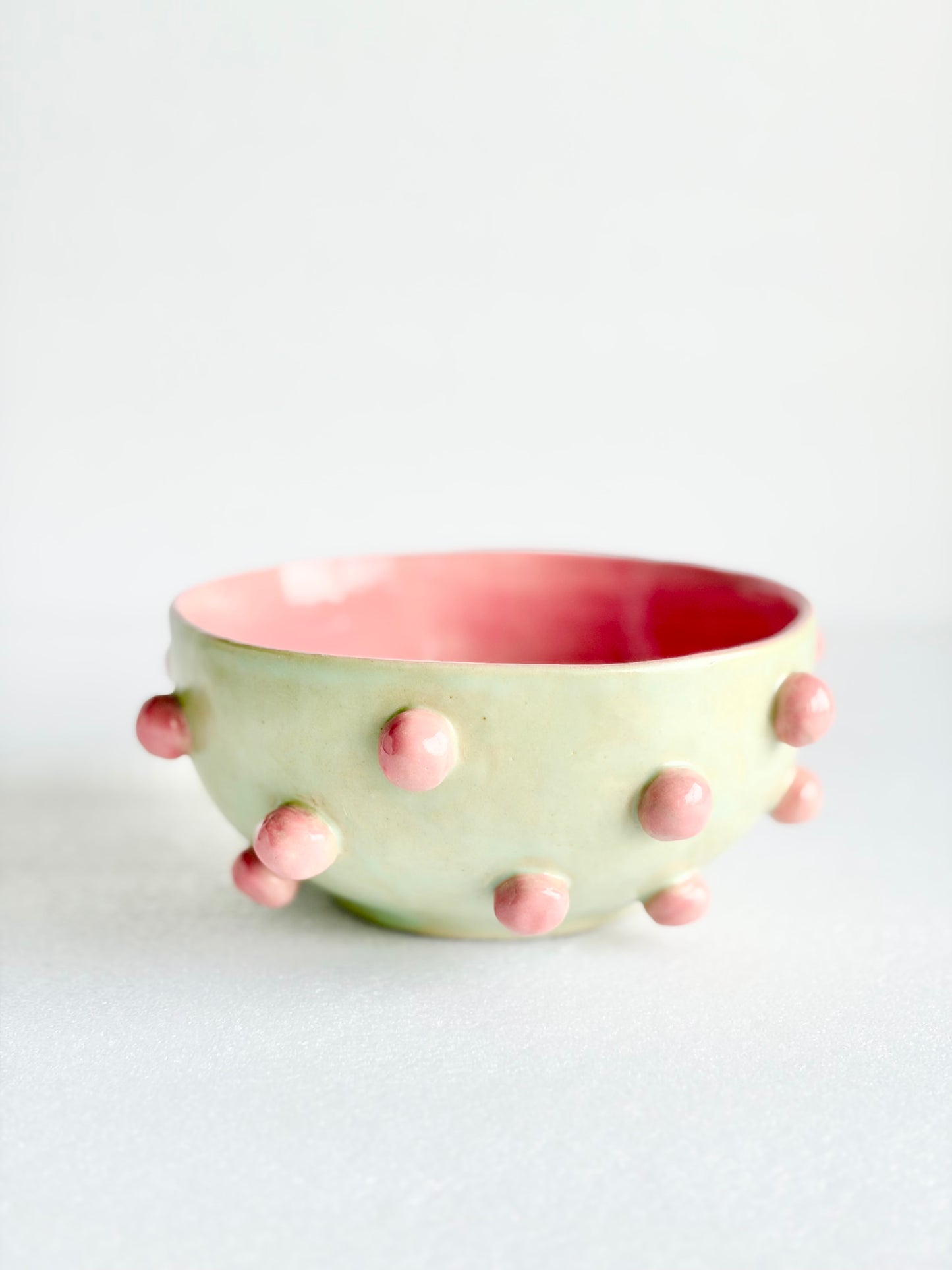 Miska ceramiczna z kulkami