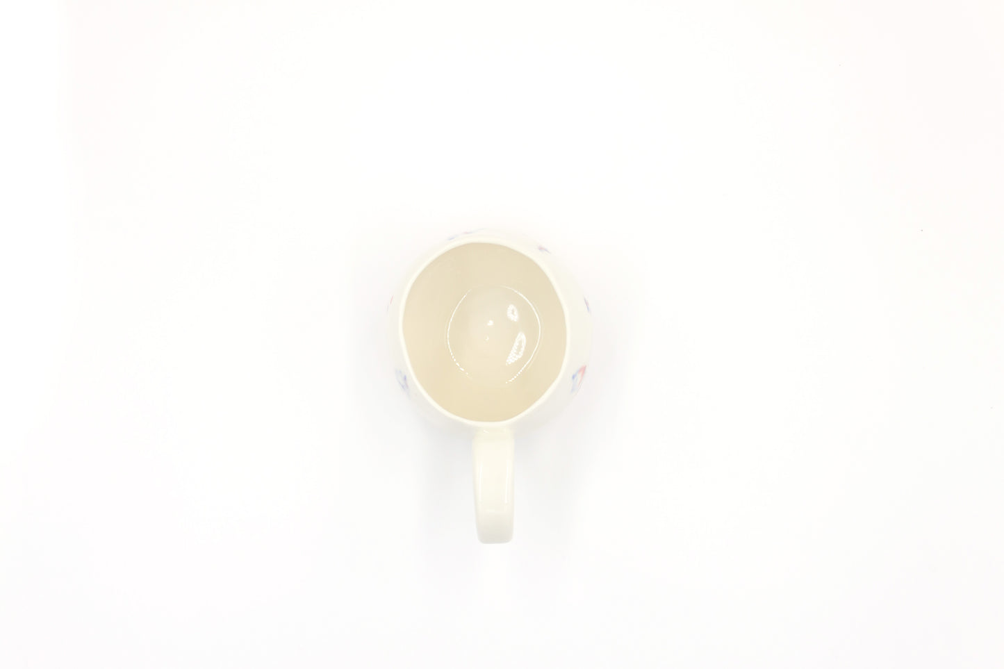 Kubek porcelanowy ze wzorem