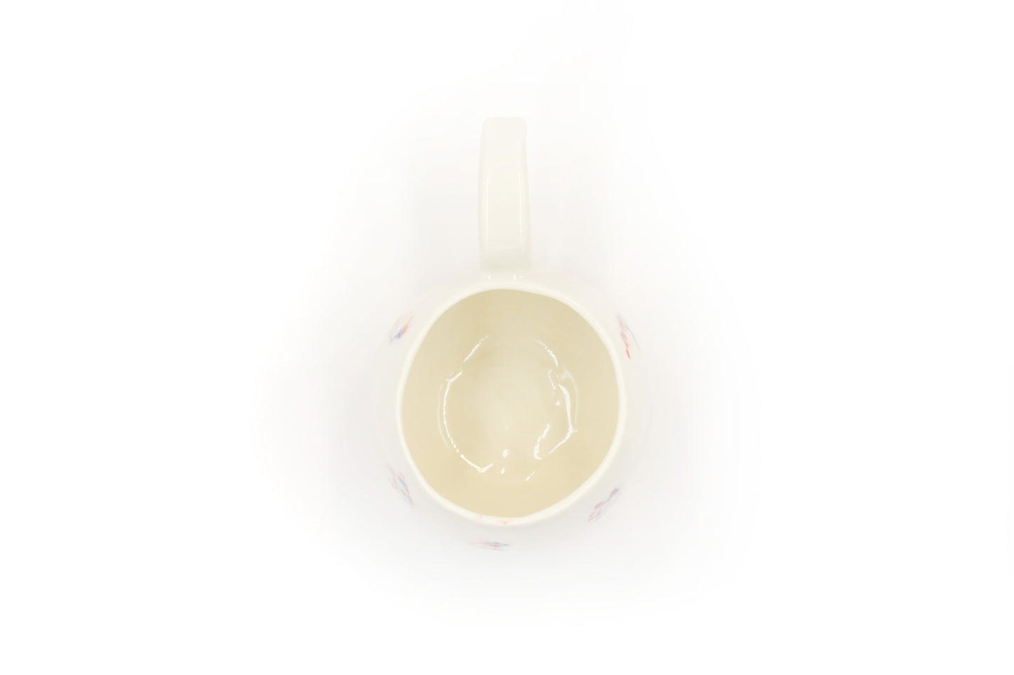 Kubek porcelanowy ze wzorem