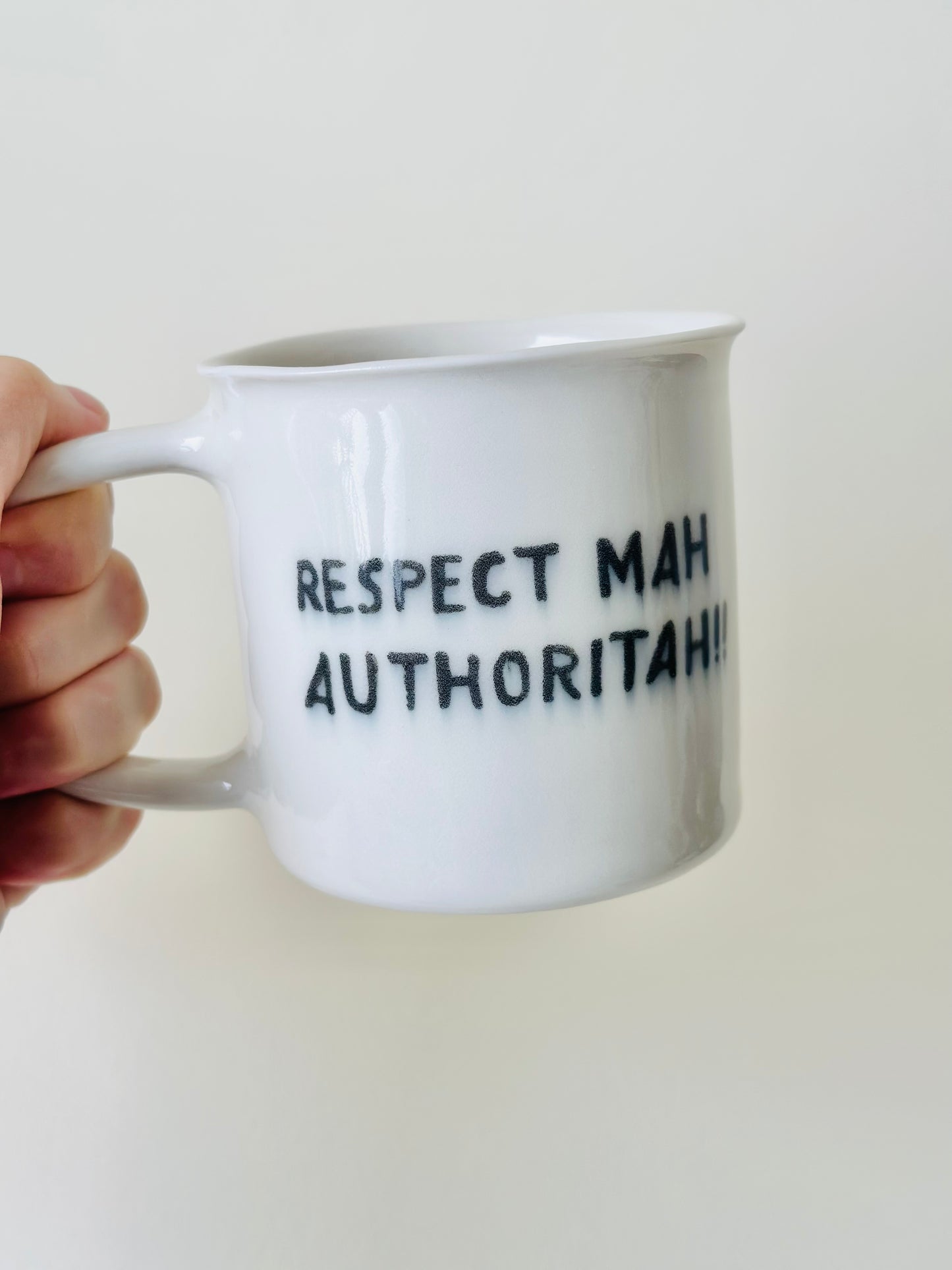 Kubek „respect mah authoritah!”