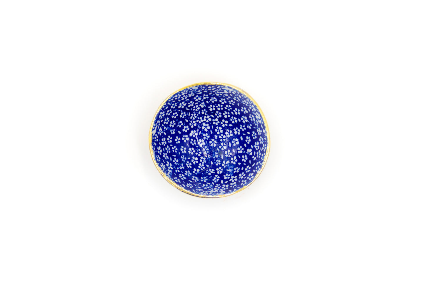 Miseczka porcelanowa ze złoceniem