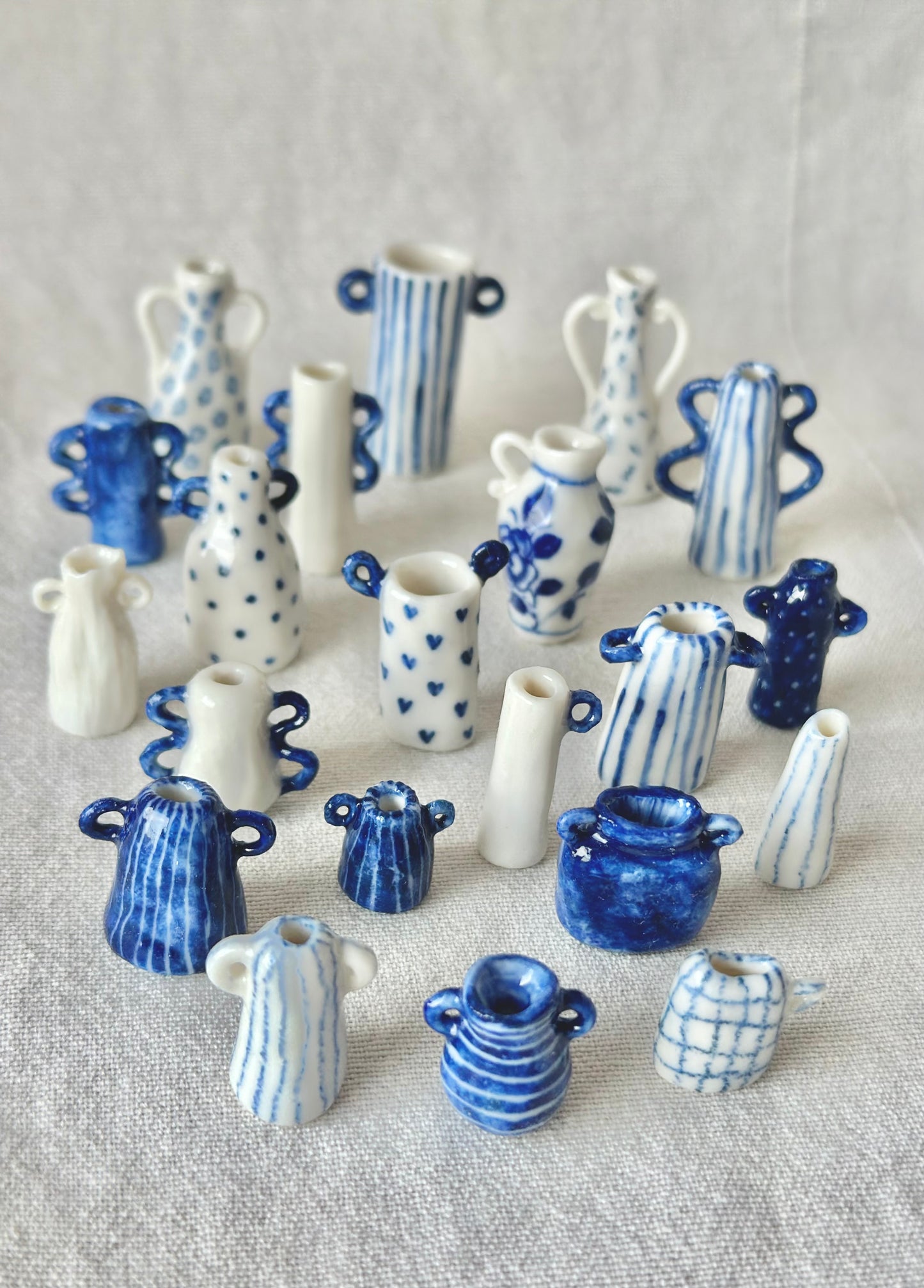 Wazonik porcelanowy mini