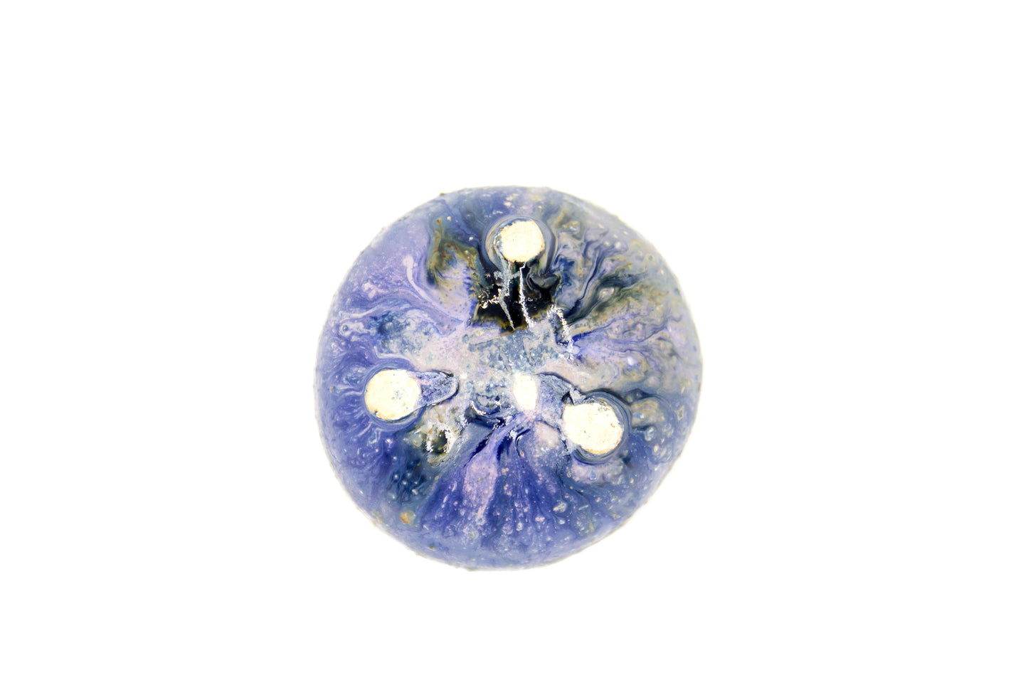 Miseczka ceramiczna brązowo-granatowa