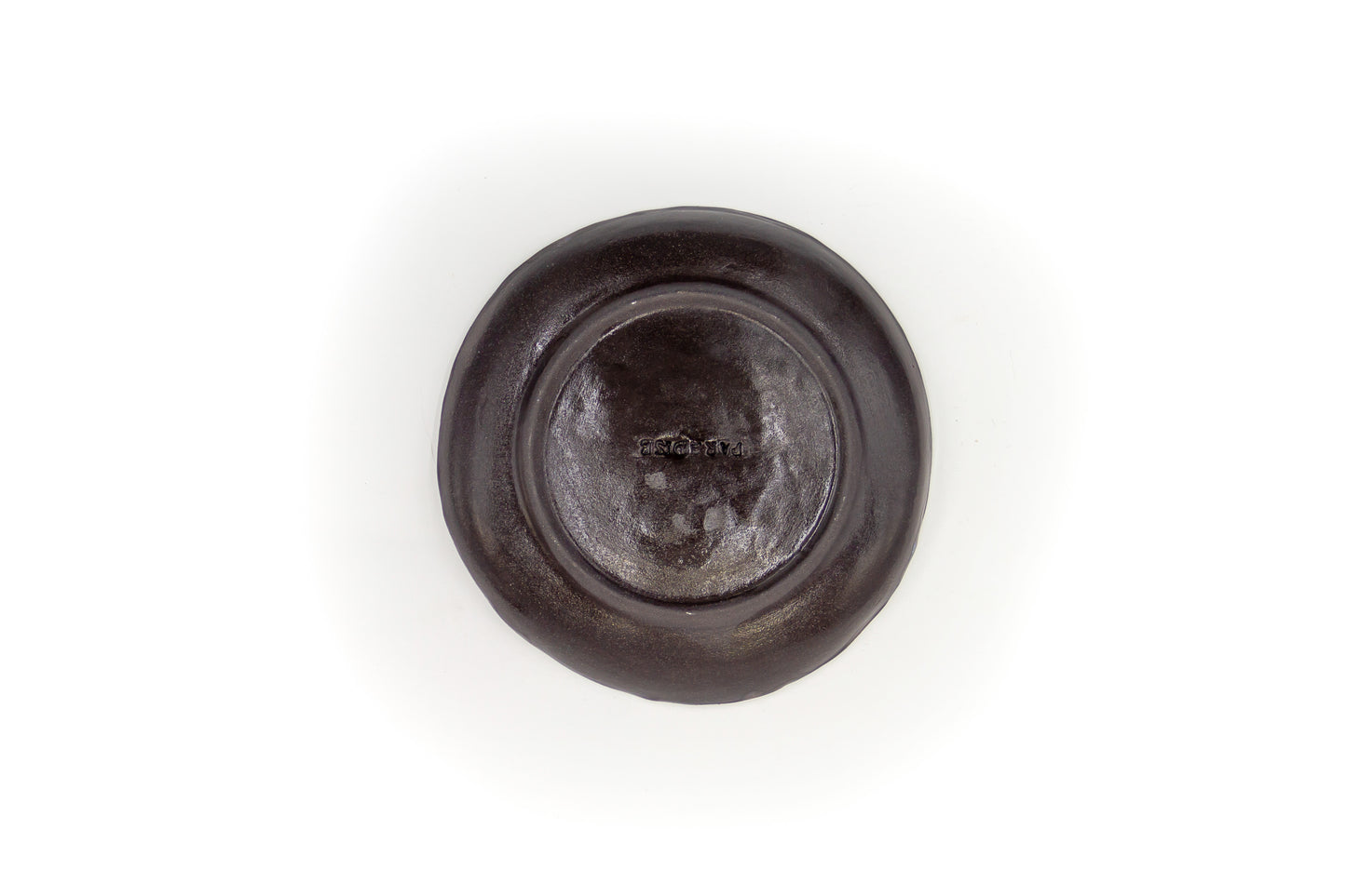 Assiette moyenne en céramique multicolore