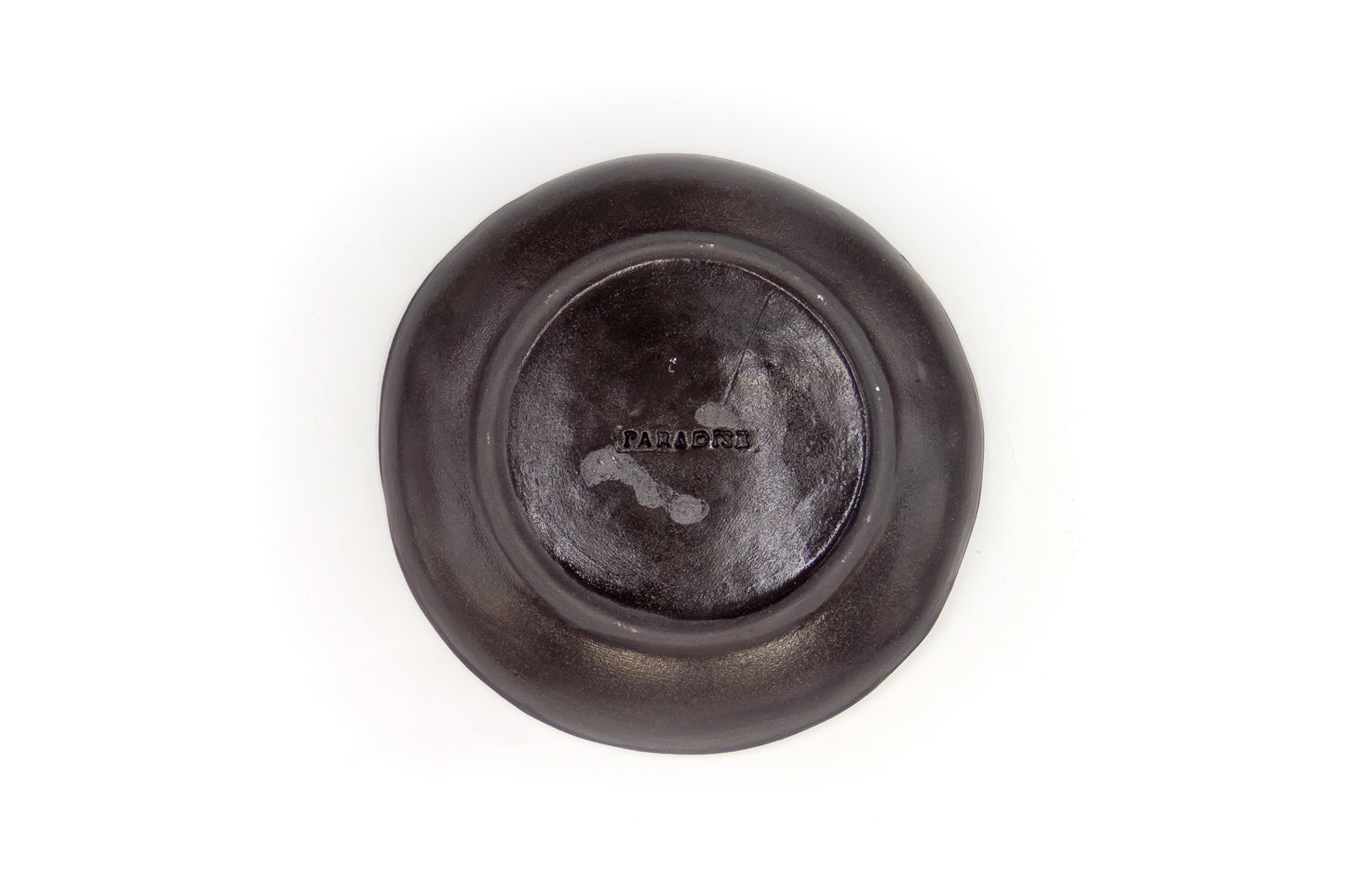 Talerz ceramiczny średni wielokolorowy