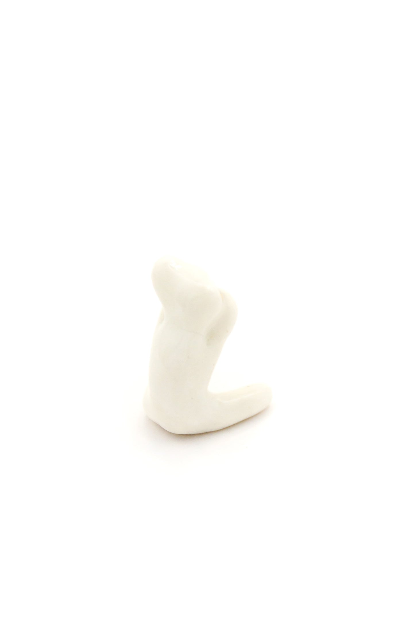 Petits werlings sanzar, sculptures en porcelaine avec dorure