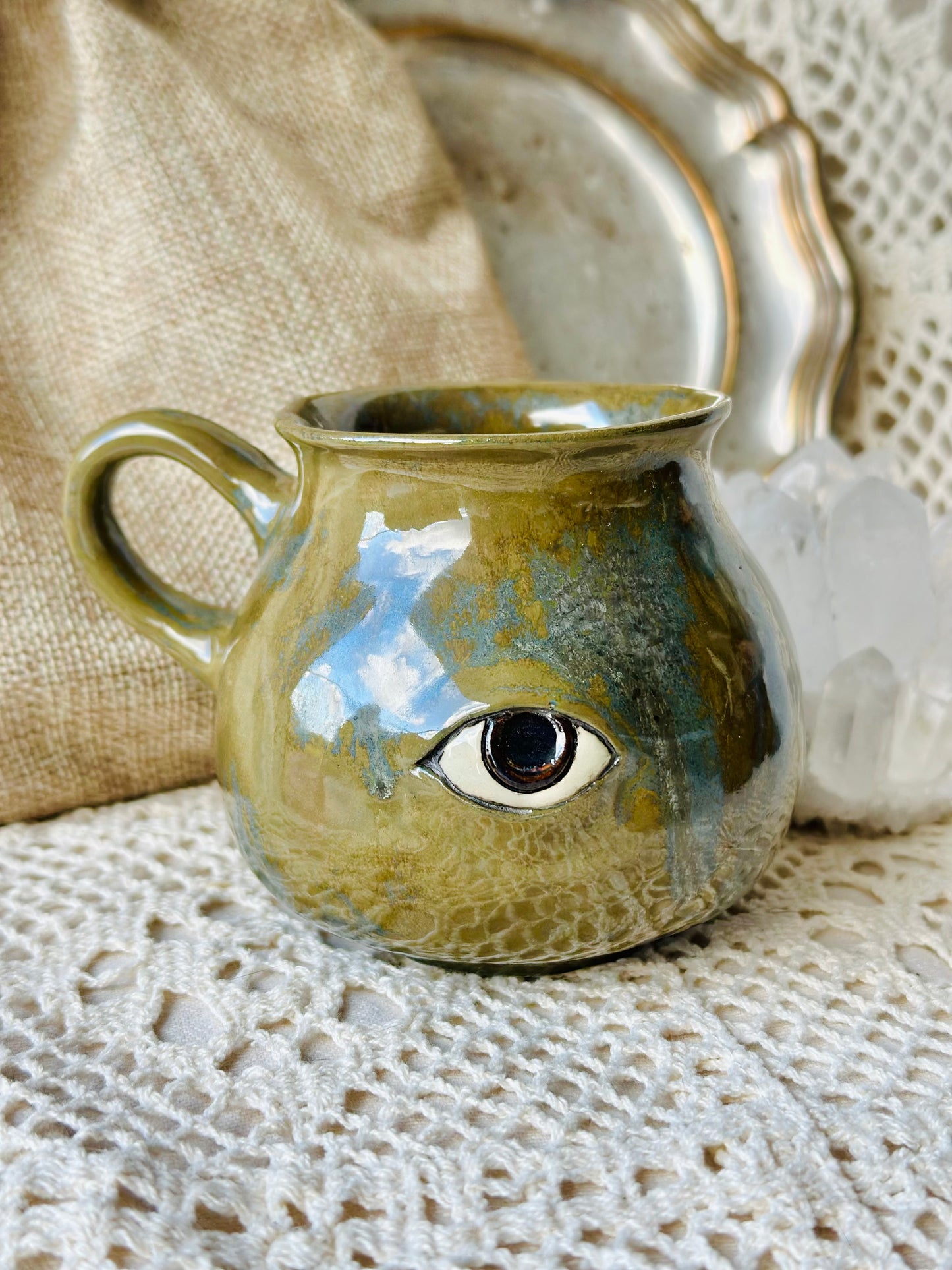Mug en porcelaine avec werlings