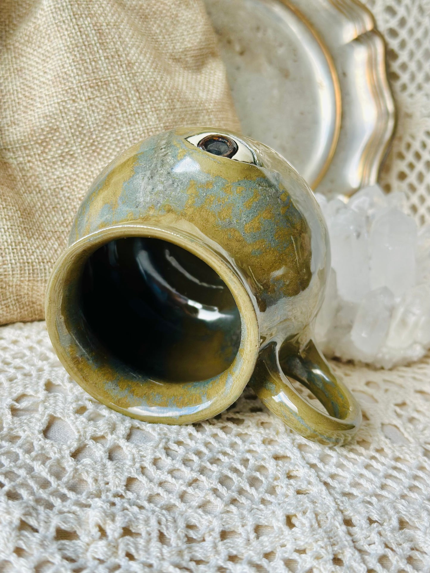 Mug en porcelaine avec werlings