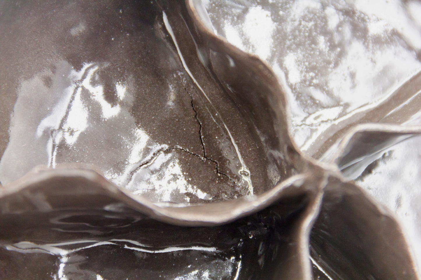 Miska ceramiczna w kolorze czarnym