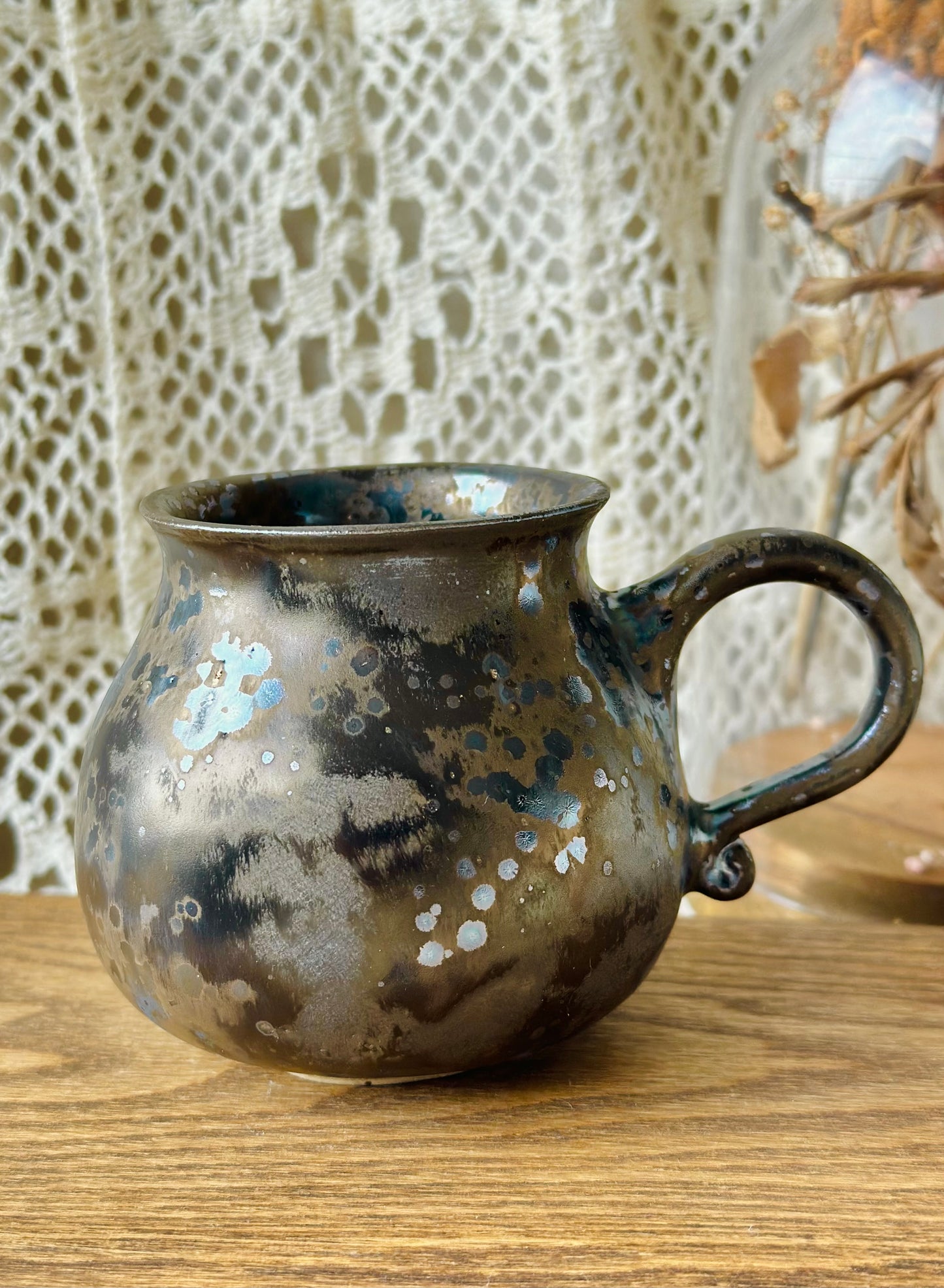 Kubek ceramiczny wiedźmowy kociołek