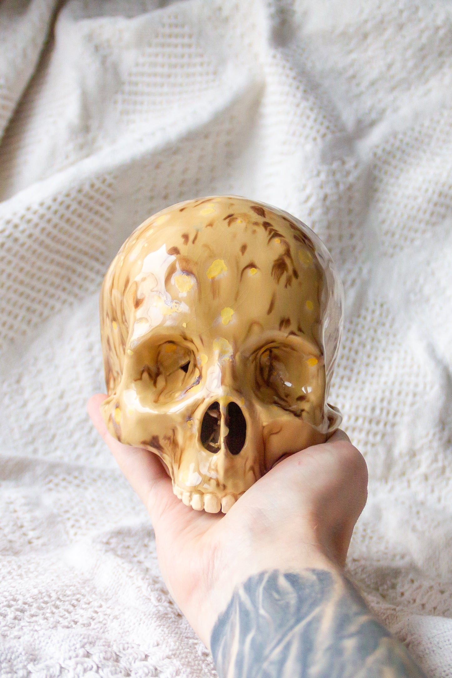 Czaszka ceramiczna średnia