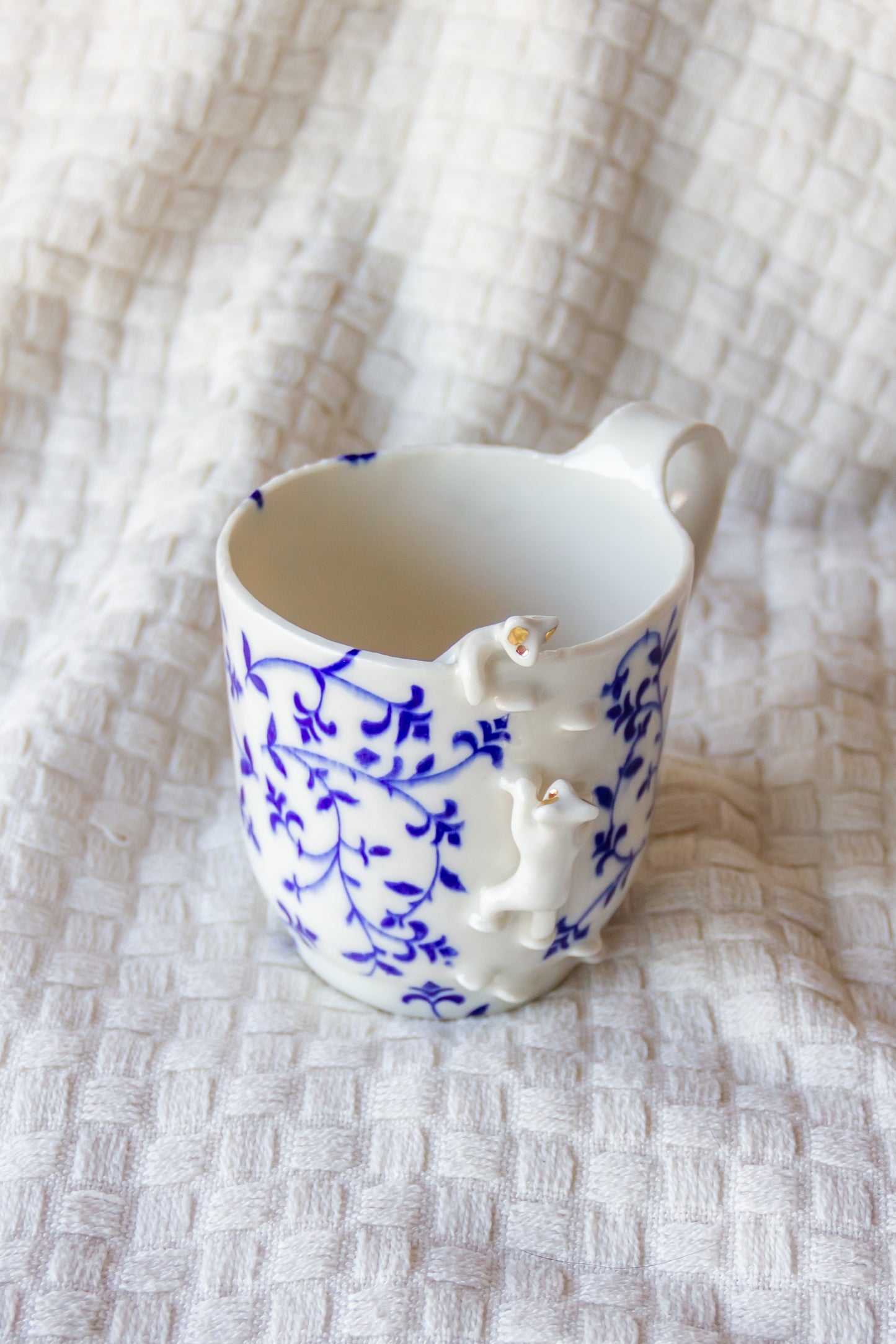 Mug en porcelaine avec werlings