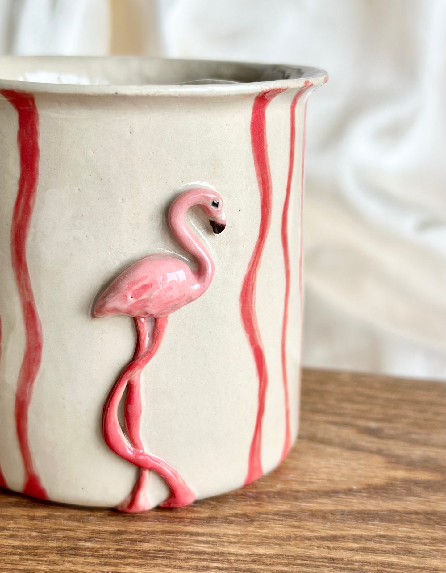 Mug en porcelaine plaqué or