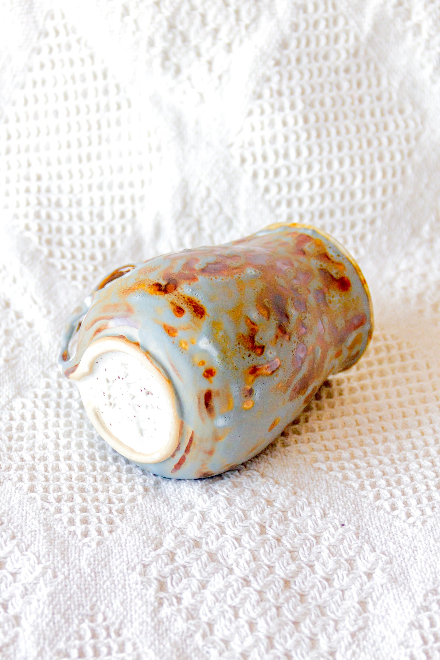 Kubek ceramiczny “Tripto” brązowo-szary