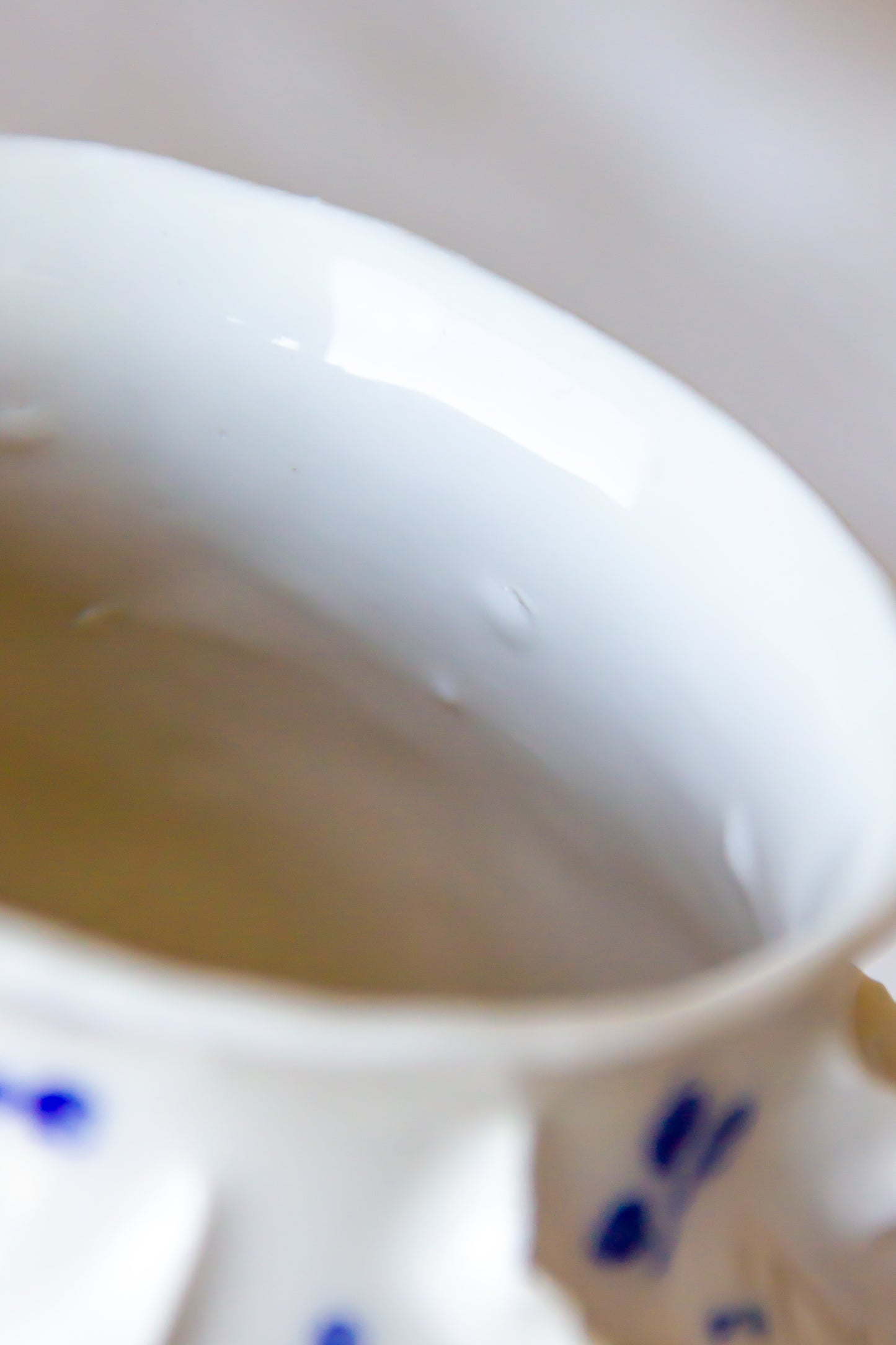 Kubek porcelanowy “Laminari” ze złoceniem