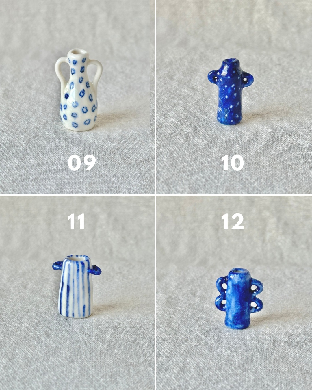 Wazonik porcelanowy mini