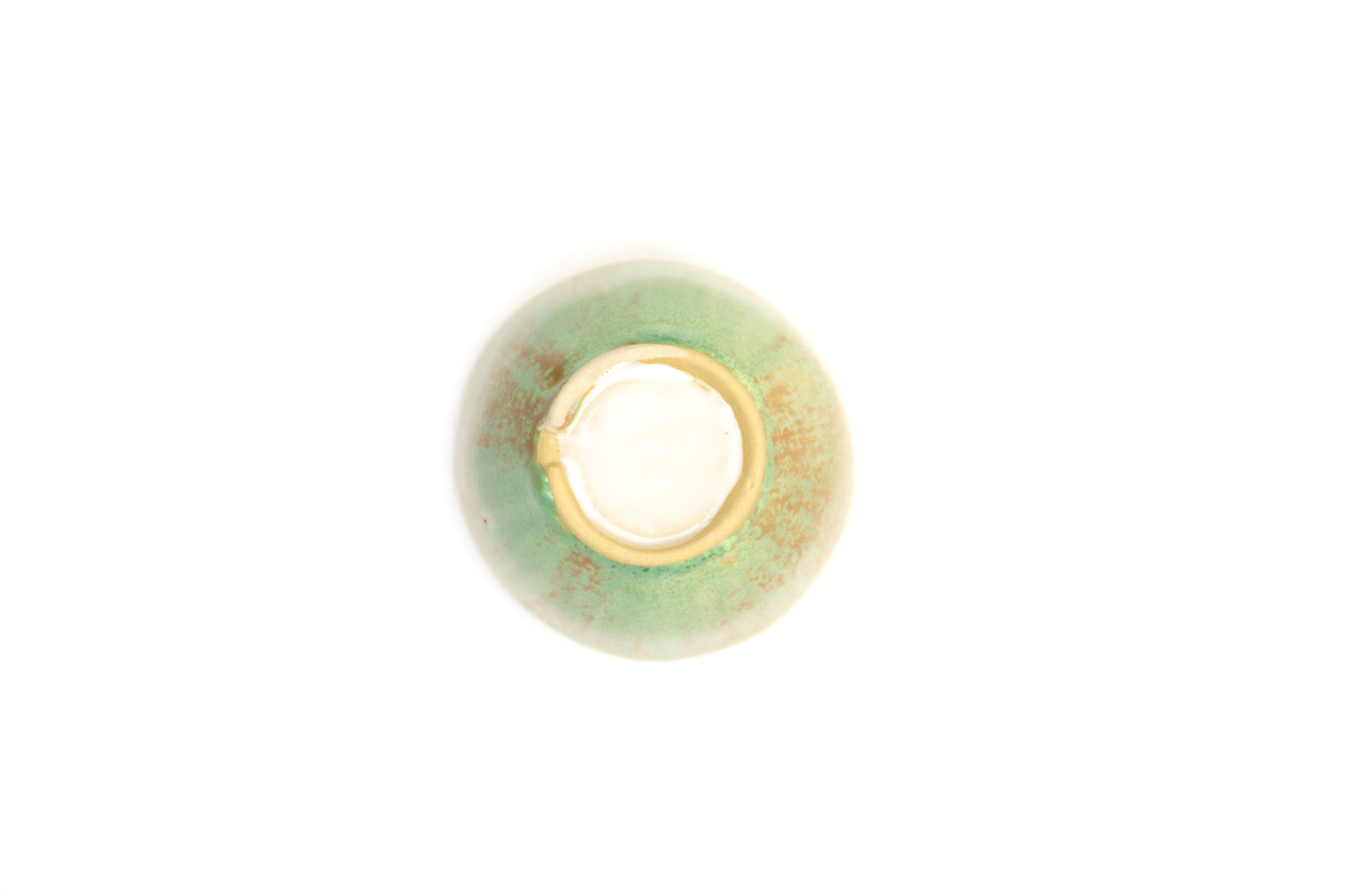 Miseczka ceramiczna w kolorze zielonym