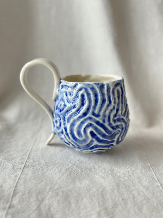 Tasse en porcelaine cobalt Zuma