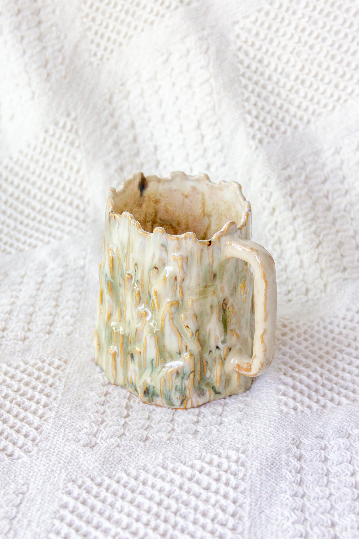 Mug en porcelaine avec werlings
